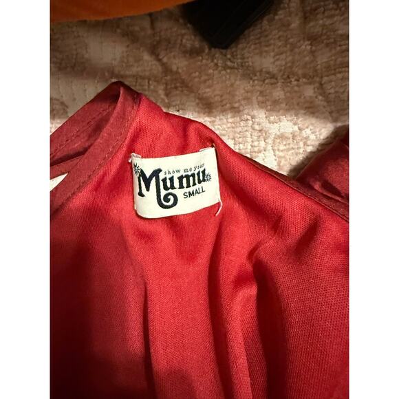 Show Me Your Mumu Women's Red Sleeveless Mini Dress- Size Small - Picture 8 of 10
